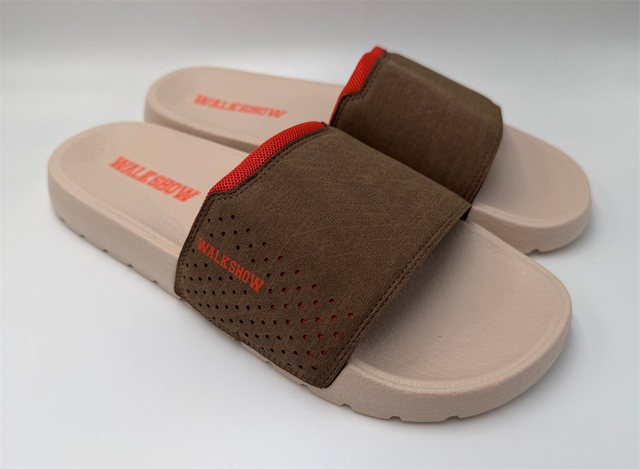 WOMEN'S PERFORATED SLIDE SANDAL