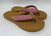 WOMEN'S MIX WOVEN STRAP FLIP FLOP