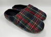 MEN'S TARTAN PLAID FLEECE SLIPPER
