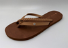 WOMEN'S DUAL STRAP RHINESTONE FLIP FLOP