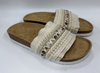 WOMEN'S BOHO FRINGE FLORAL FOOTBED