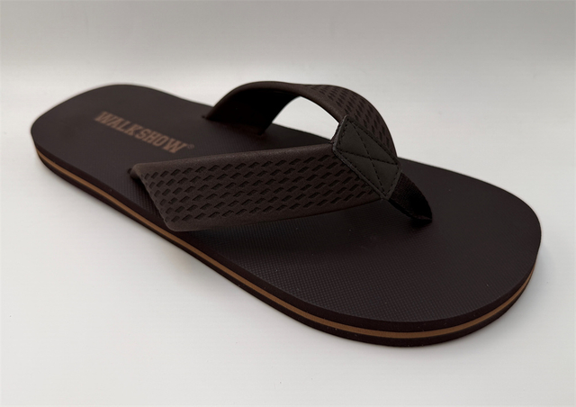 MEN'S PERFORATED WIDE STRAP FLIP FLOP