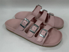 WOMEN'S THREE-STRAP SLIDE SANDAL