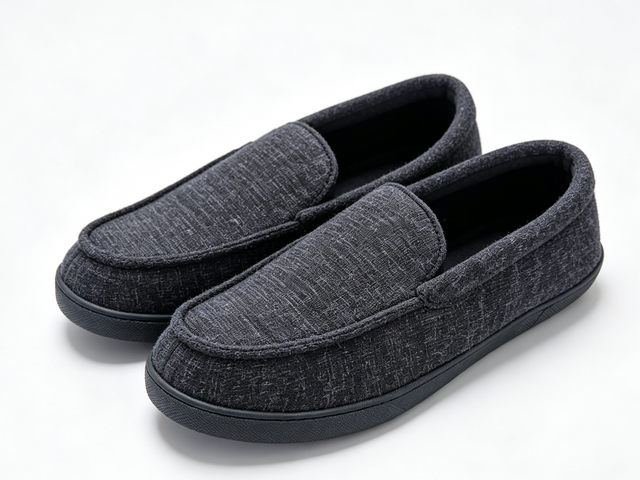 MEN'S CLOSED BACK LOAFER HOUSE SLIPPER