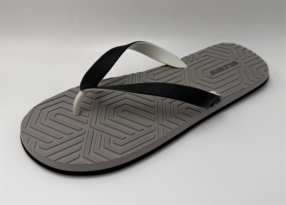 MEN'S TWO-TONE COLOR BLOCK FLIP FLOP