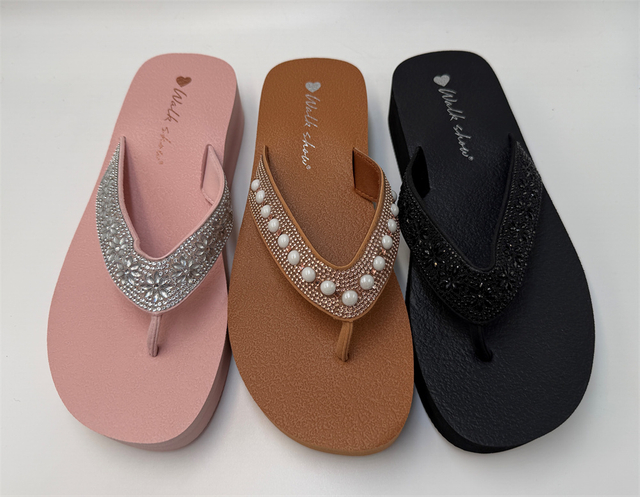 WOMEN'S EMBELLISHED FLIP FLOP