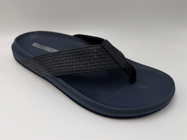 MEN'S WOVEN TEXTURE FLIP FLOP