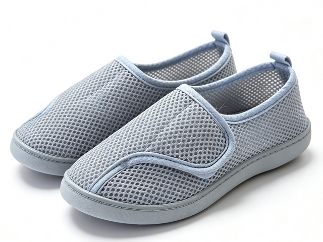 WOMEN'S MESH CLOSED TOE HOUSE SLIPPER