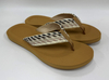 WOMEN'S MULTICOLOR WOVEN STRAP FLIP FLOP