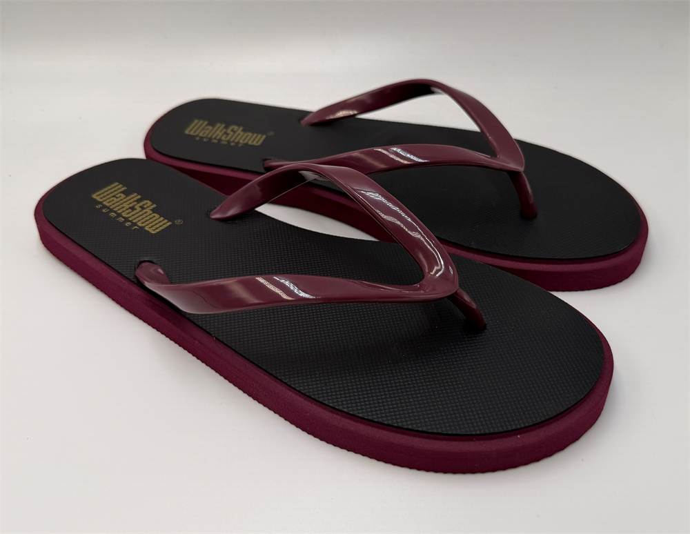 WOMEN'S TWO TONE FLIP FLOP