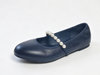 WOMEN'S FAUX PEARL STRAP MARY JANE ROUND FLAT