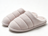 WOMEN'S CORDUROY QUILTED OPEN BACK SLIDE SLIPPER
