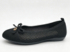 WOMEN'S HOLLOW MESH BOW CASUAL BALLTE FLAT