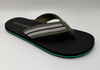 MEN'S STRIPE WOVEN WEBBING FLIP FLOP
