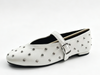WOMEN'S STUDDED MARY JANE ROUND FLAT