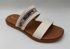 WOMEN'S BOHO BEADED TWO STRAP SANDAL