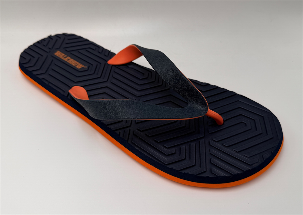 MEN'S TWO-TONE COLOR BLOCK FLIP FLOP