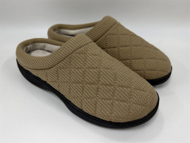 MEN'S QUILTED MULE HOUSE SLIPPER