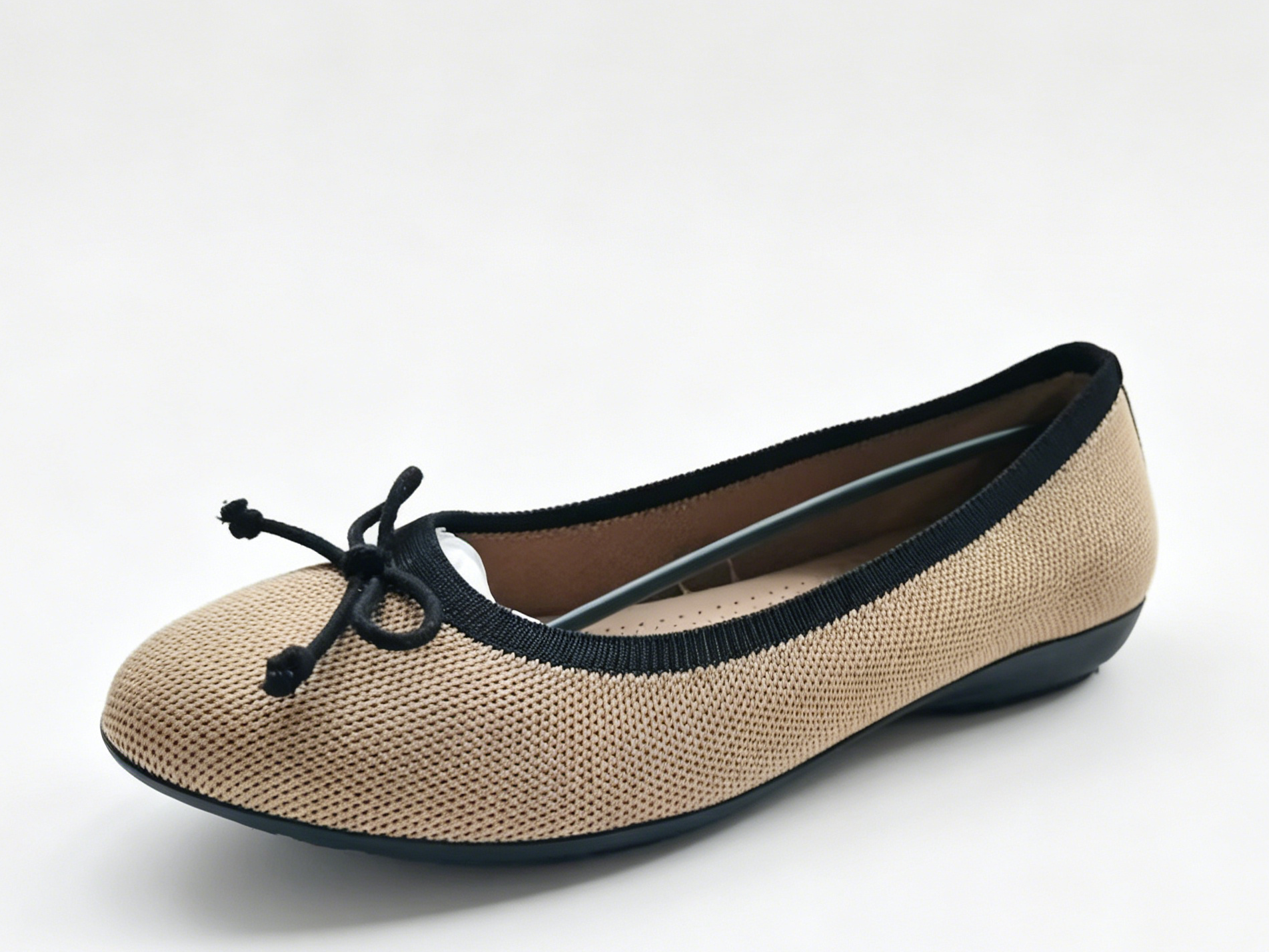 WOMEN'S FLYKNIT TRIM BOW BALLET FLAT